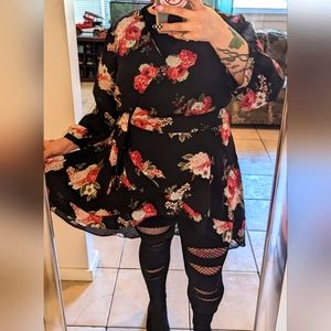 Torrid wrap tunic blouse